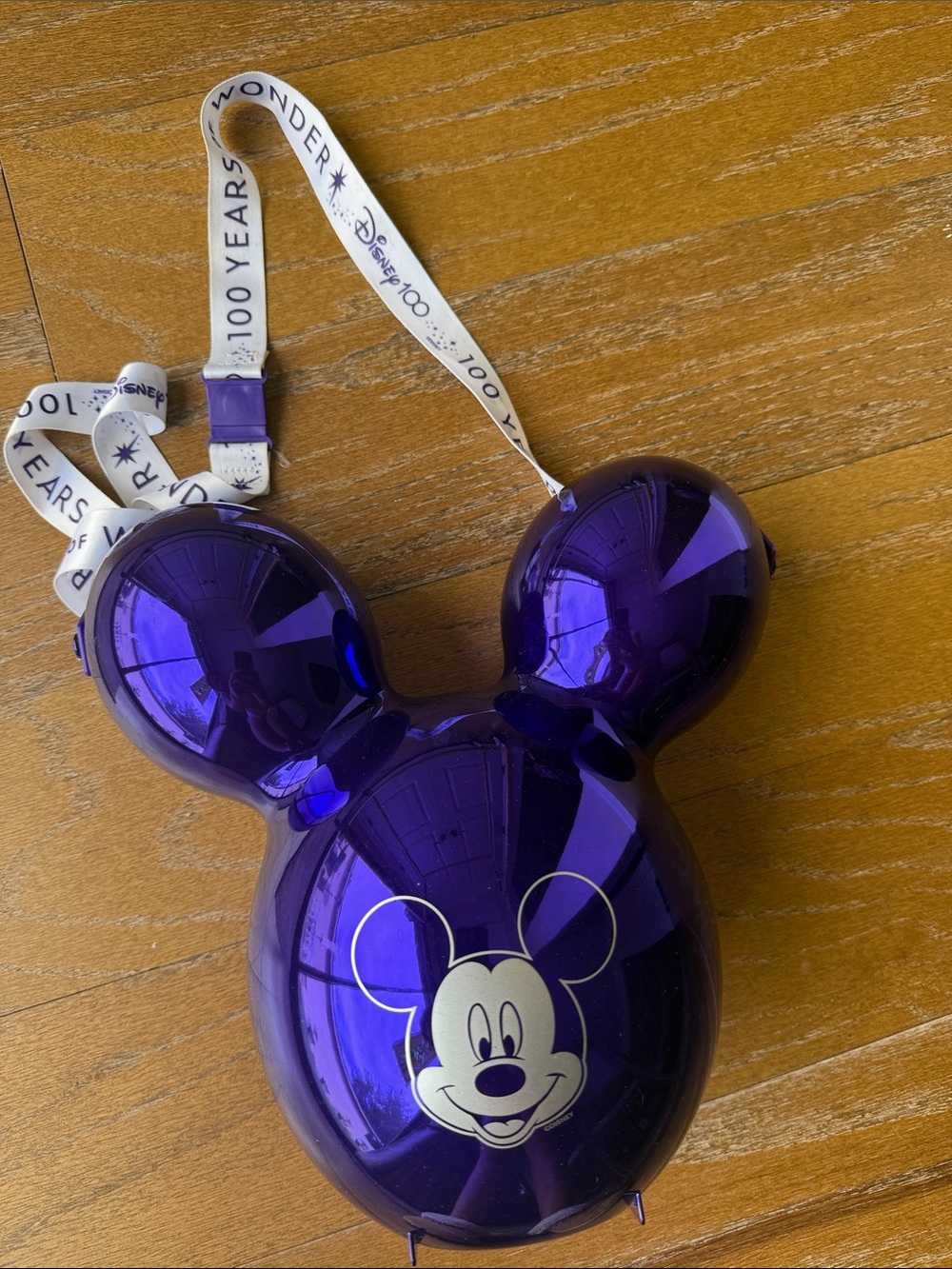 Disney popcorn 100 years Mickey purple mouse bucket